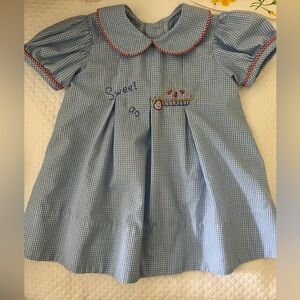 Sweet as pie embroidered dress remember nguyen baby sen dress worn once